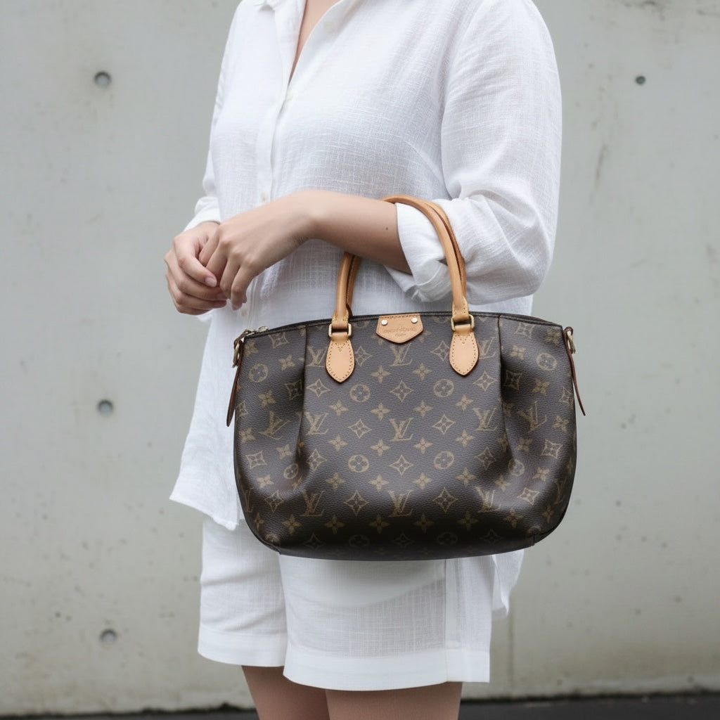 Include Entrupy Certificate of Authenticity｜Good ( Rank AB)｜  Louis Vuitton Monogram Turenne PM HandBag ShoulderBag｜S26060123
