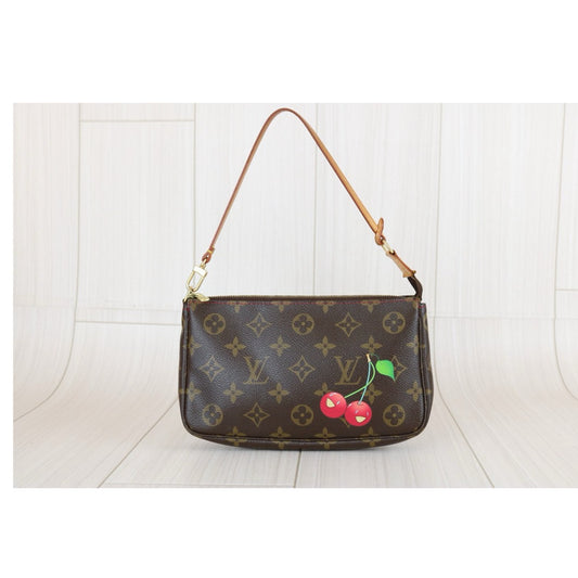 Good ( Rank AB)｜ LV Takashi Murakam Cherry Monogram Pochette Accessoires ｜S24112104