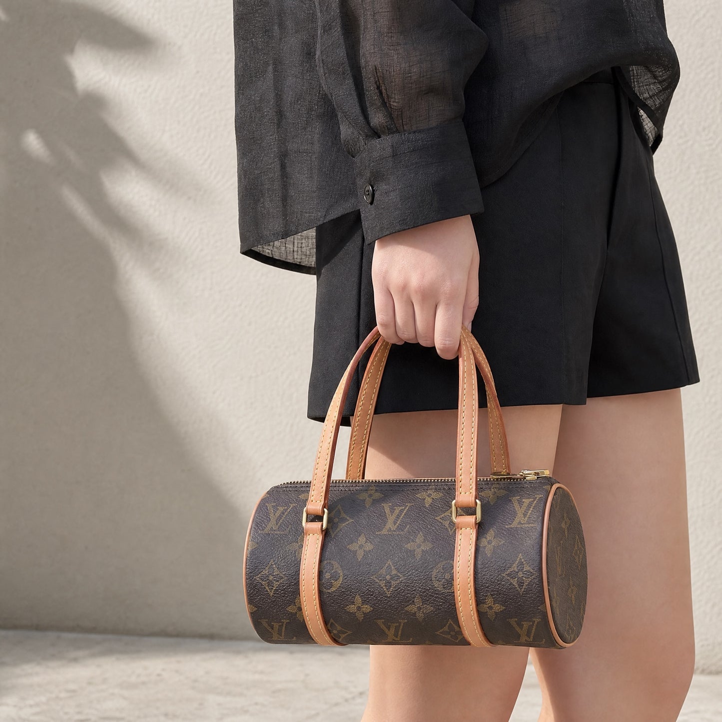 Include Entrupy Certificate of Authenticity｜Good ( Rank AB)｜ Louis Vuitton Monogram Mini Papillon 19 Handbag Shoulder Bag｜26072105
