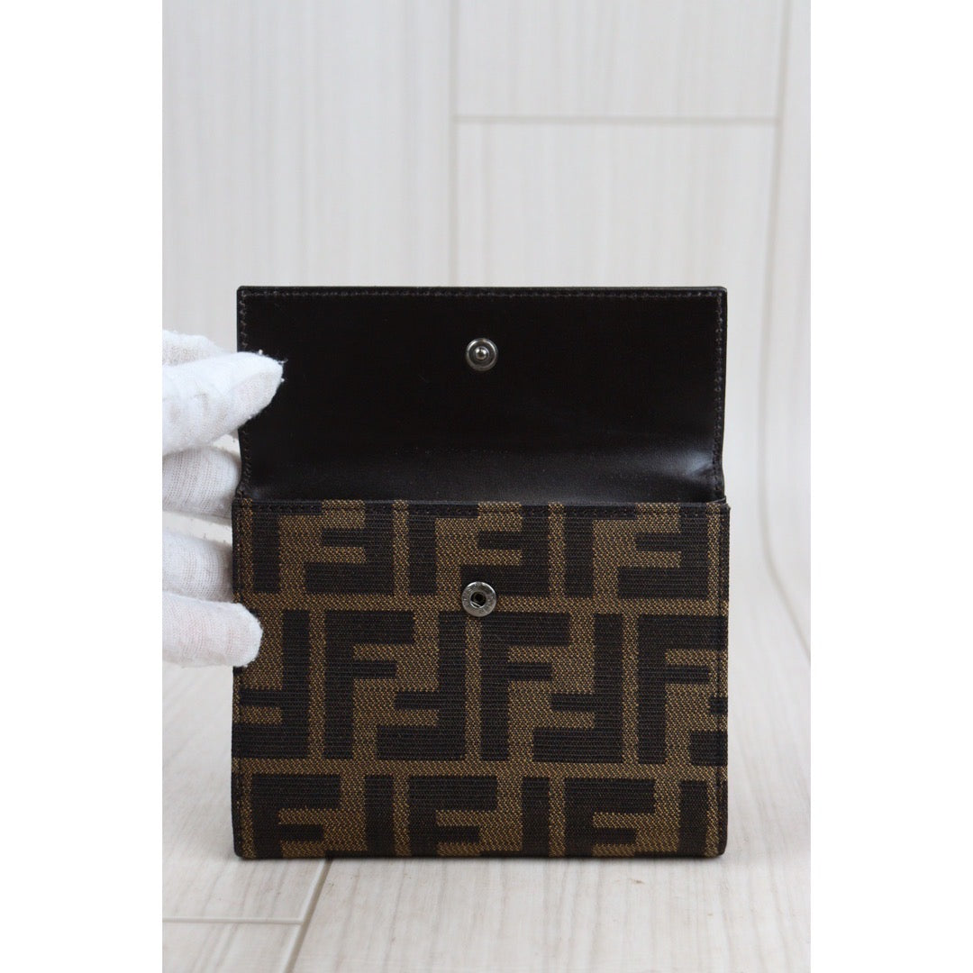 Rank A｜ FENDI Zucca Wallet｜24022214