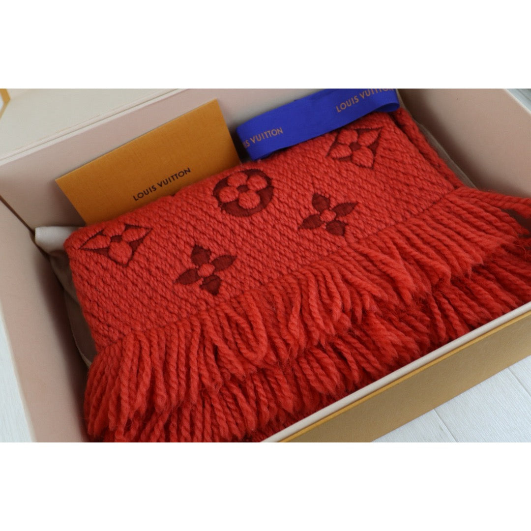 Very Good ( Rank A)｜ Louis Vuitton Monogram Wool Scarf｜S26030804