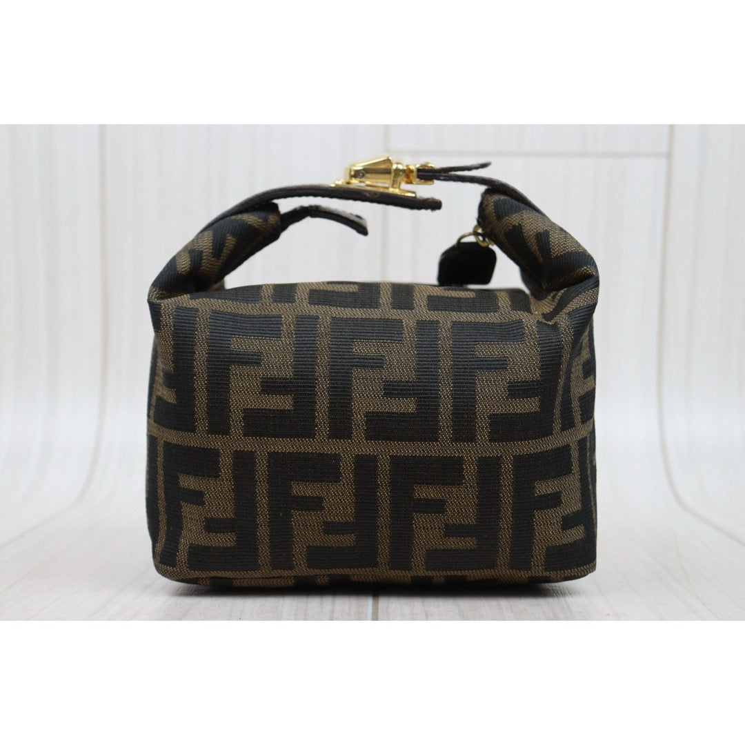 Good ( Rank AB)｜ FENDI PM Zucca Handbag ｜25052209