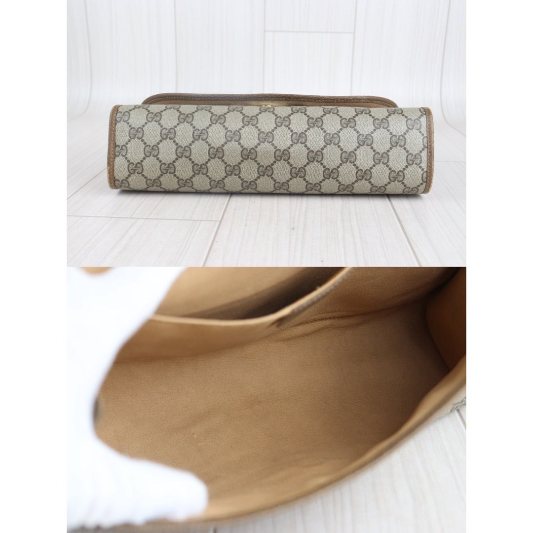 Rank AB ｜ GUCCI Vintage GG Campus Clutch Bag ｜23060607