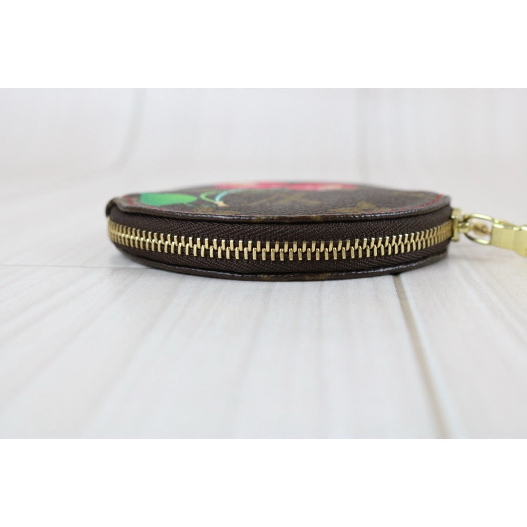 Very Good ( Rank A) ｜ LV Takashi Murakam Cherry Monogram Round Coin Purse ｜S25040708