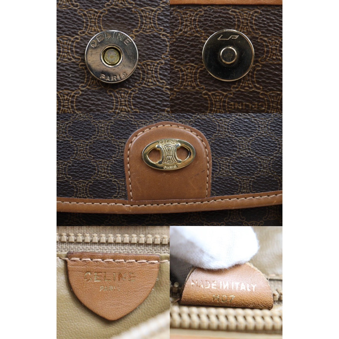 Good ( Rank AB) ｜ CELINE Macadam Shoulder Bag ｜V24061313