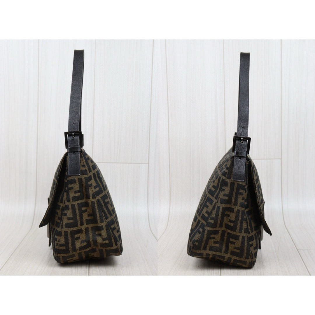 Good ( Rank AB)｜ FENDI Zucca Mamma Baguette Shoulder Bag ｜25042401