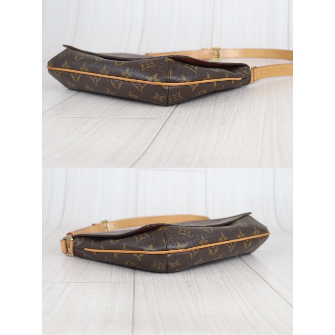 Rank A ｜ LV Monogram Musette Tango Shoulder Bag｜23091805