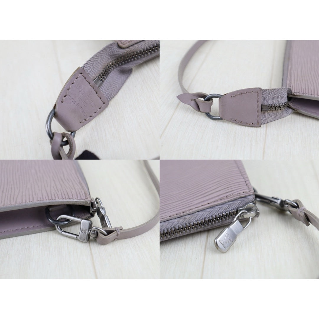 Good ( Rank AB)｜LV Epi Pochette Accessoires Handbag Taro Purple｜S25061601
