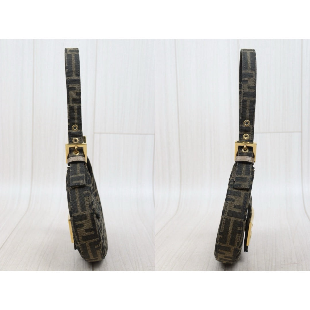 Very Good ( Rank A)｜ FENDI Zucca Mini Cookie Handbag｜S25110427