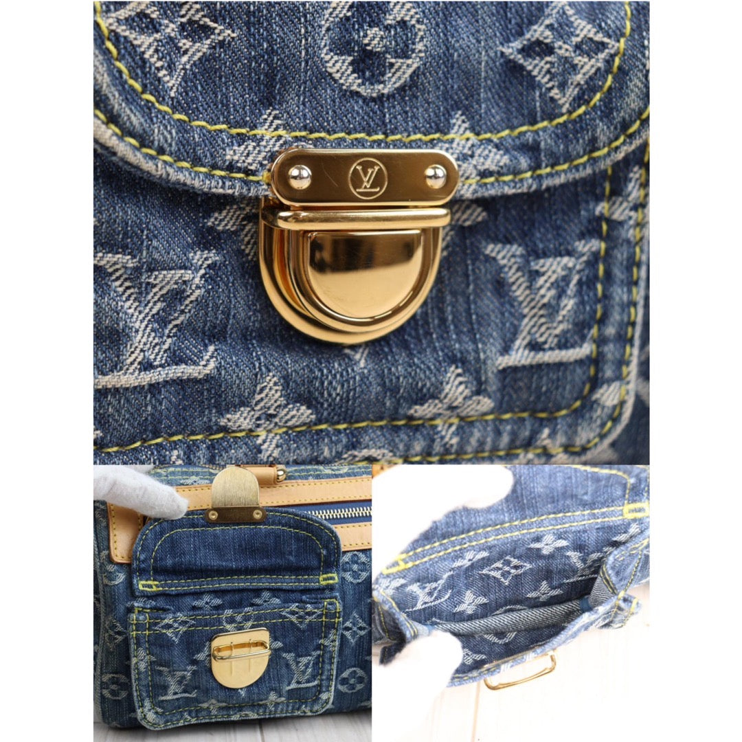 Rank AB ｜  LV Monogram Denim  Handbag   ｜23112918