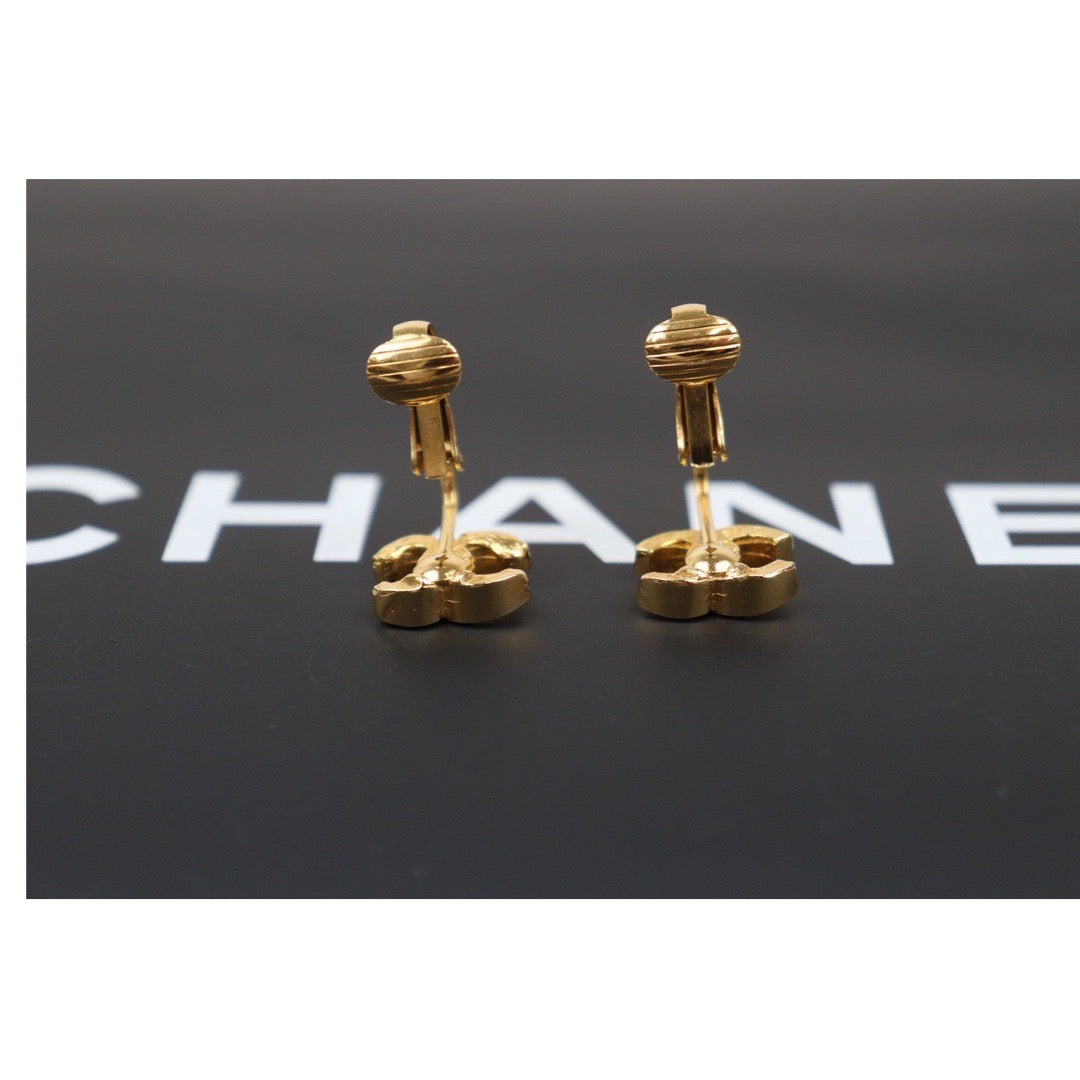 Rank SA ｜CHANEL COCO Earrings 18k Gold Plated ｜24032930