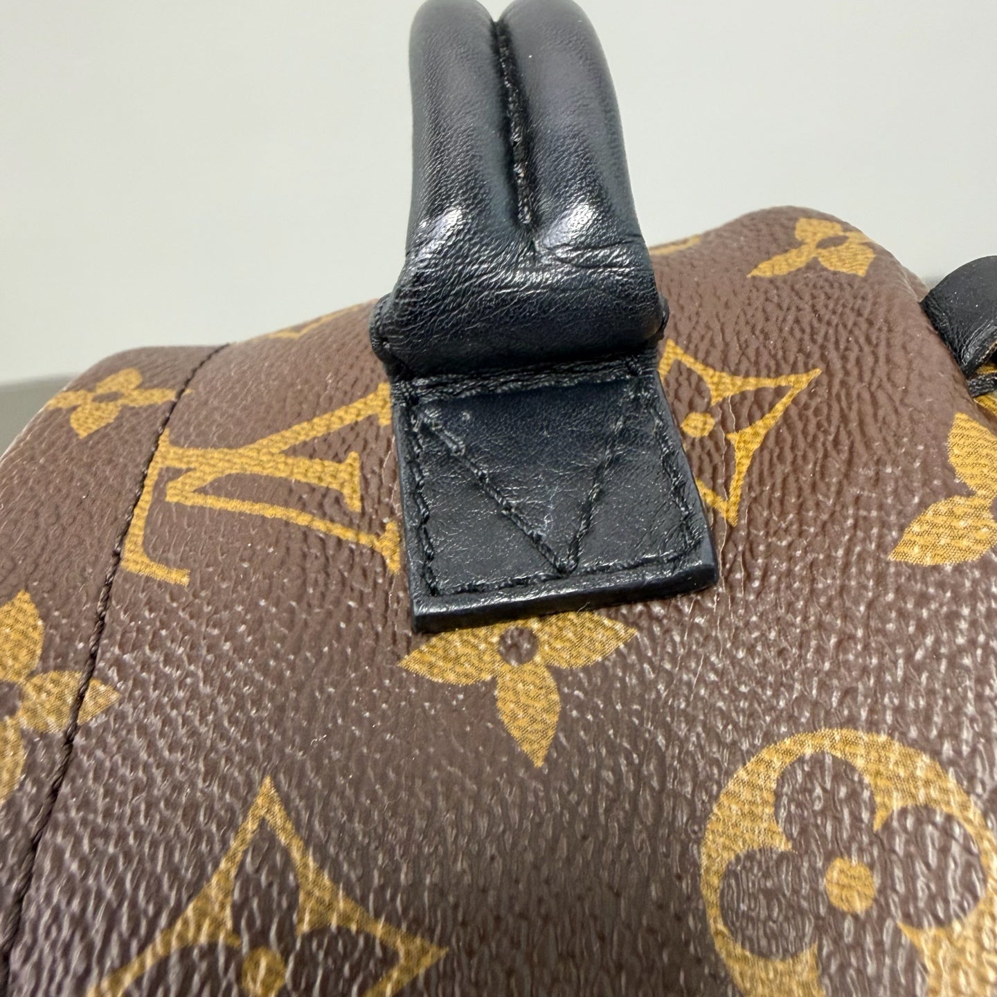 Include Entrupy Certificate of Authenticity｜Good ( Rank AB)｜  Louis Vuitton Monogram Coated Canvas Mini Palm Springs Backpack