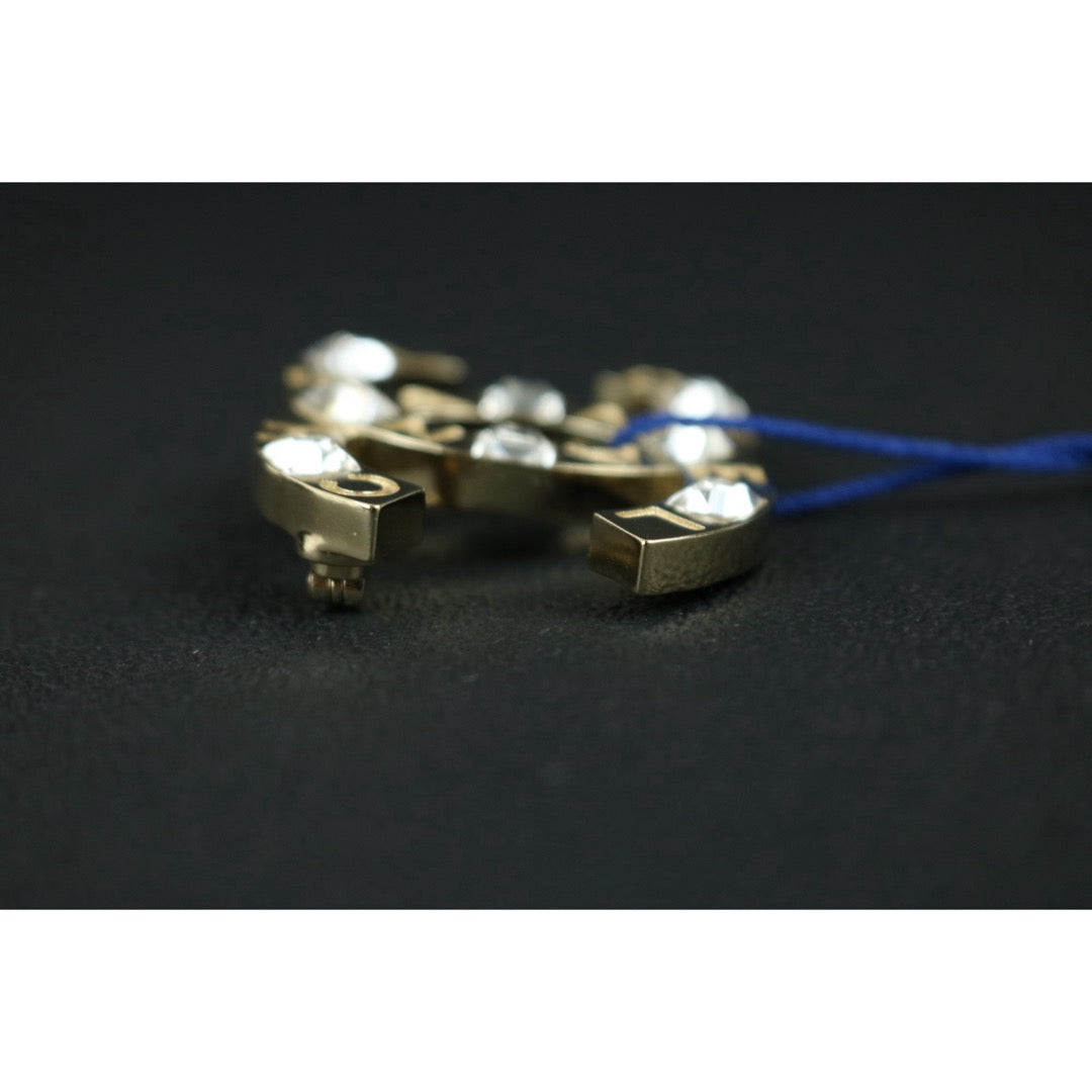 Include Authentic Detective Certificate of Authenticity｜Very Good ( Rank A)｜ CHANEL A21P Coco Mark  Rhinestone Brooch ｜S26051101