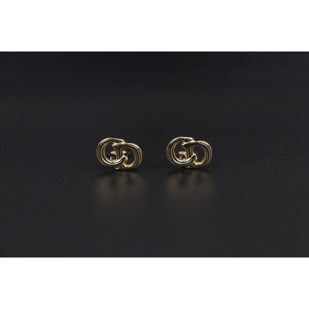 Rank A ｜ Dior CD Earring Gold Plated｜23113009