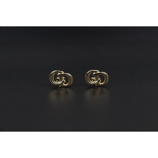 Rank A ｜ Dior CD Earring Gold Plated｜23113009