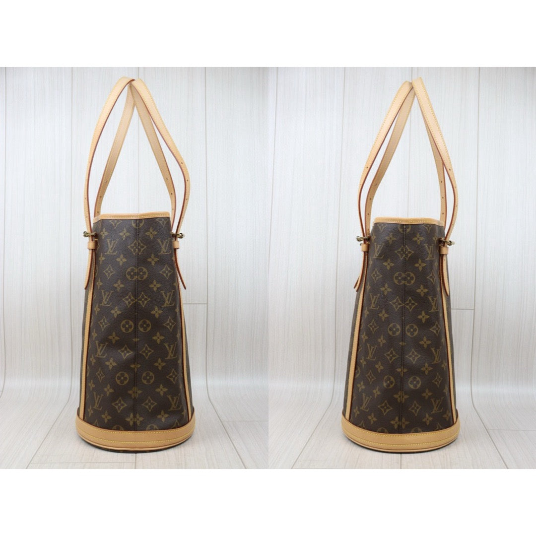 Very Good ( Rank A) ｜ LV Monogram Petit Bucket GM Tote Bag ｜24102901