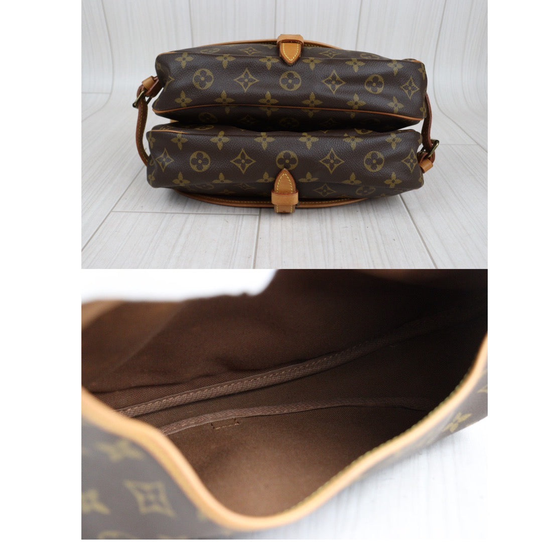 Rank AB ｜ LV Monogram Saumur MM Shoulder Bag｜23121919