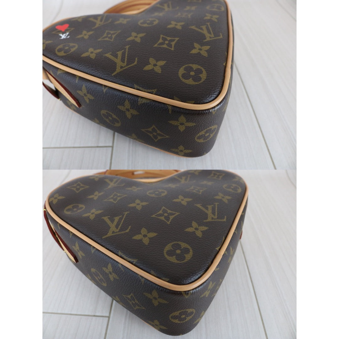 Include Entrupy Certificate of Authenticity｜Very Good ( Rank A)｜ Louis Vuitton Monogram Game On Coeur Shoulder Bag  ｜X26030701
