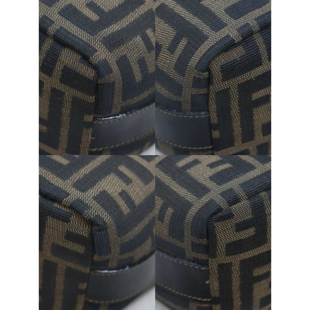 Include Entrupy Certificate of Authenticity｜Good ( Rank AB)｜ FENDI PM Zucca Handbag ｜26063003
