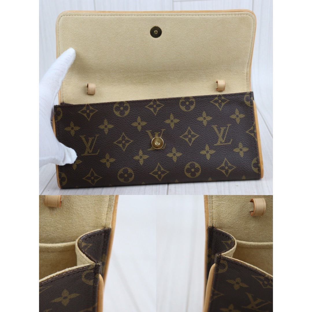 Rank AB ｜ LV Monogram Pochette Twin GM Shoulder Bag｜24013010