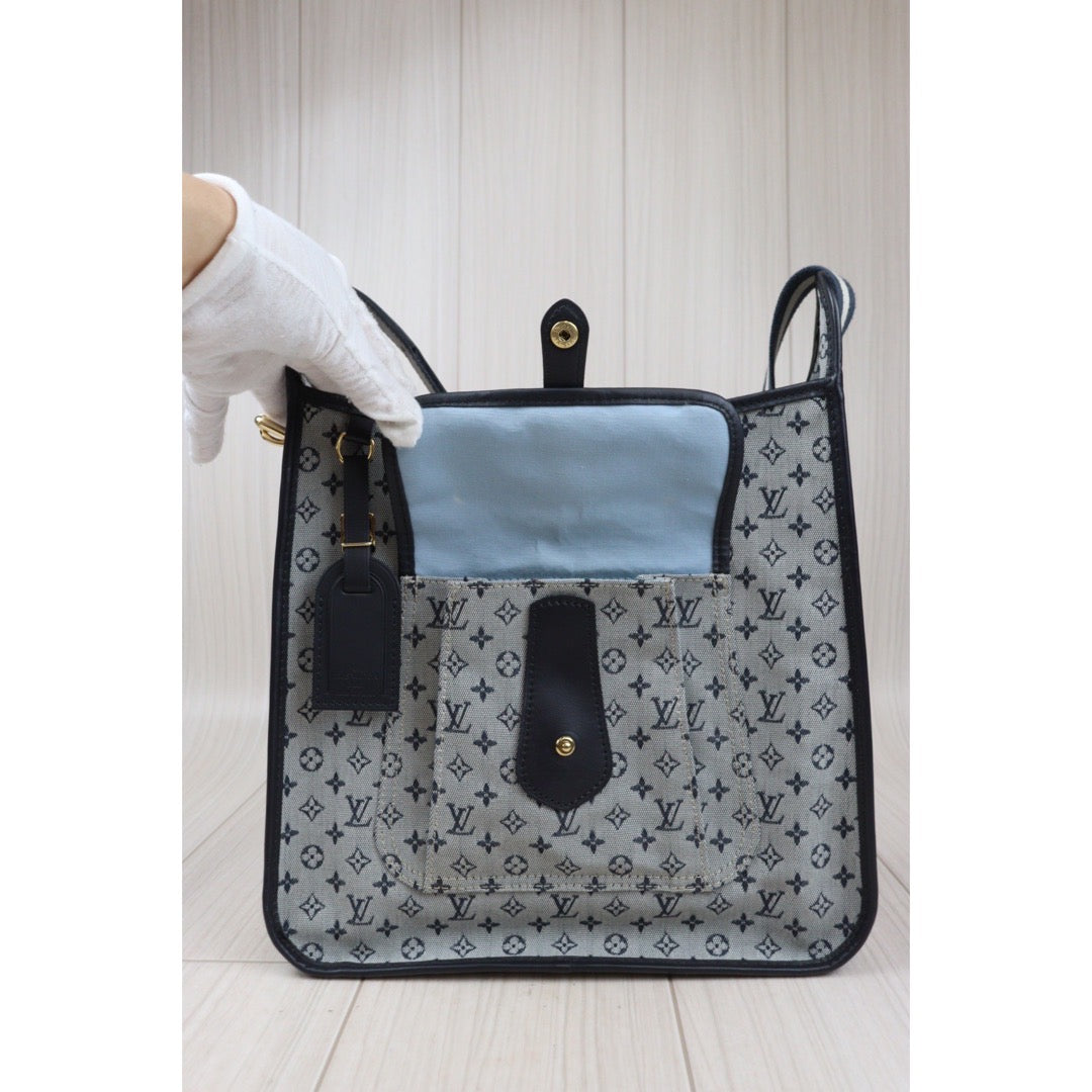 Rank A｜  LV Monogram Denim   Shoulder Bag｜Q24030746