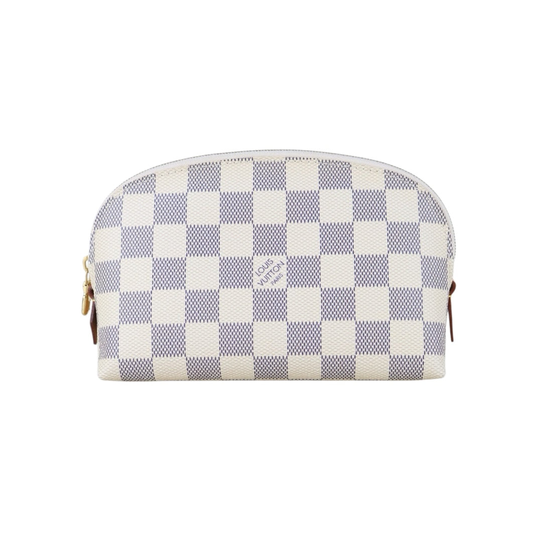 Include Entrupy Certificate of Authenticity｜Very Good ( Rank A)｜Louis Vuitton Azul Toilret Pouch ｜S26083018