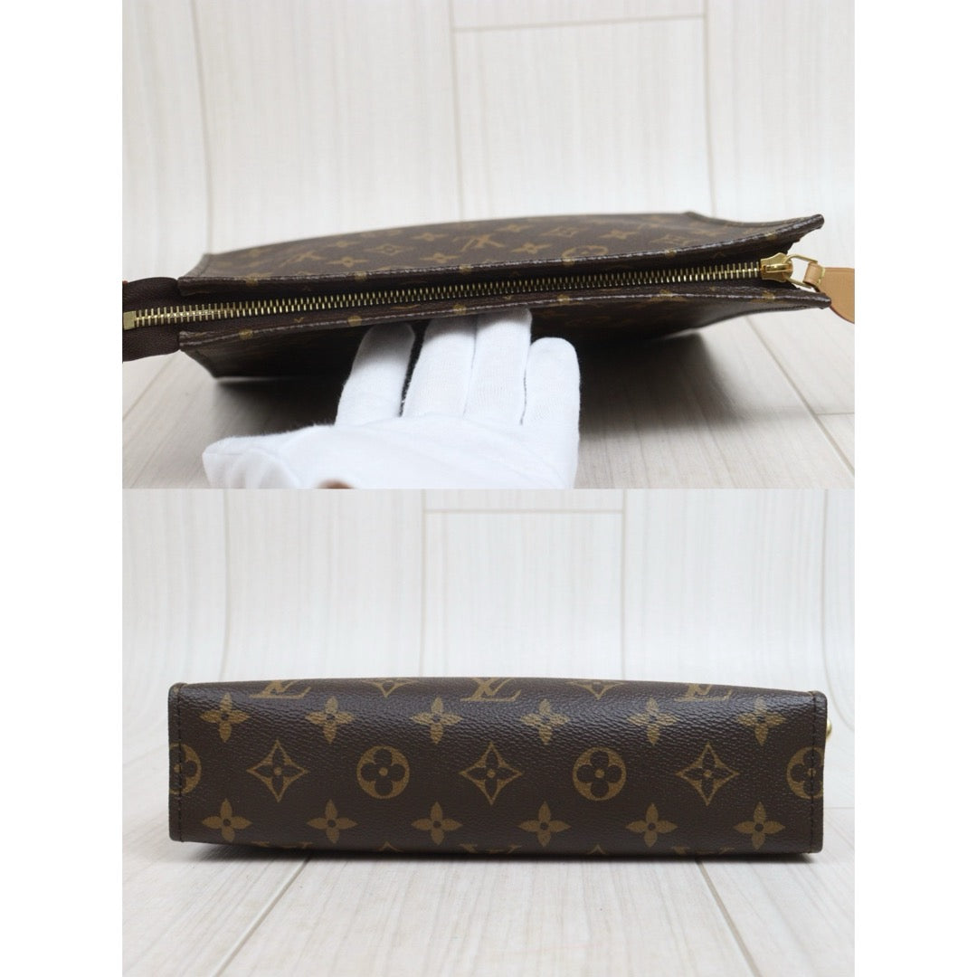 Include Entrupy Certificate of Authenticity｜Excellent（Rank SA） ｜ Louis Vuitton Monogram Toiletry Bag 2 Compartments Pouch ｜S26080614