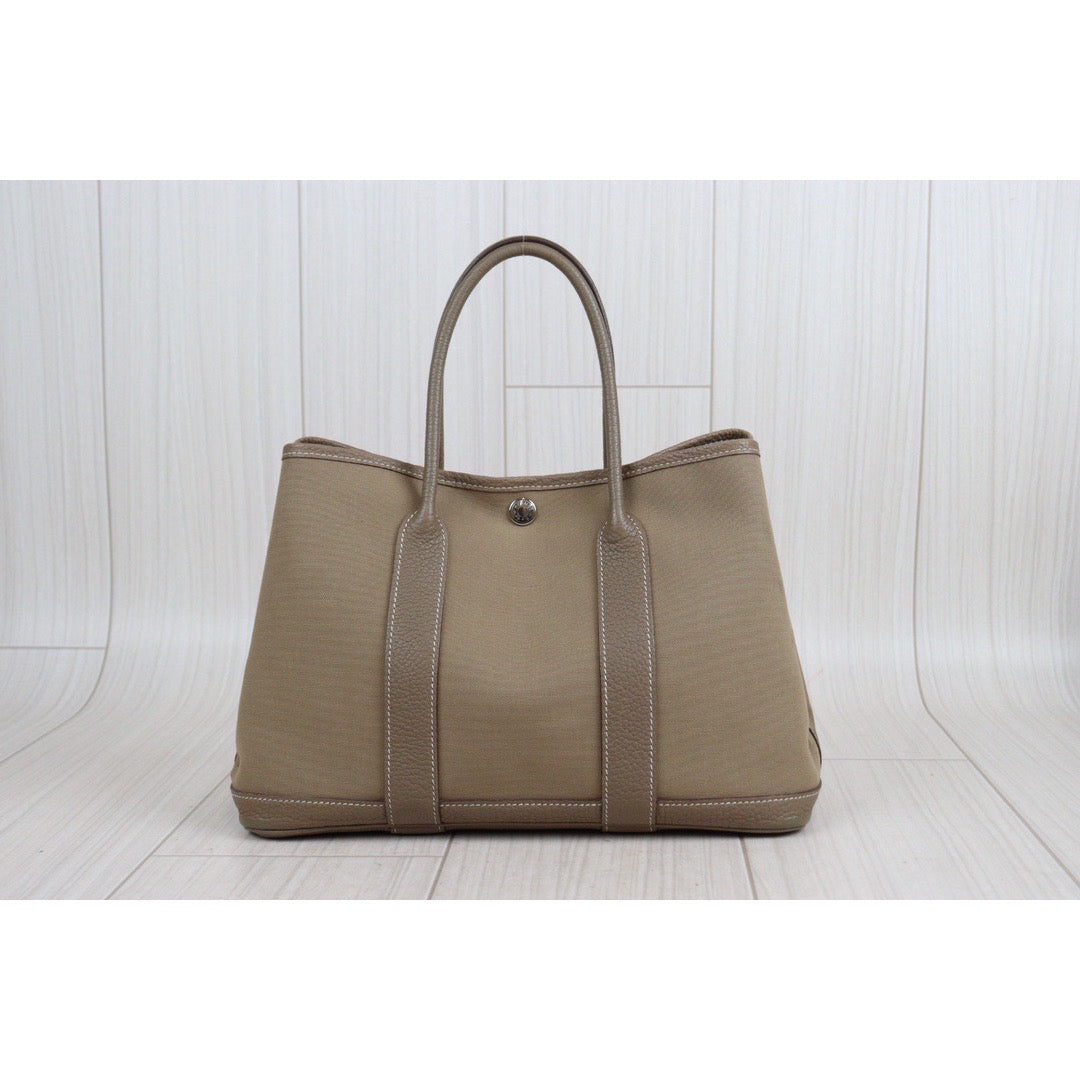 Rank AB ｜ HERMES Garden Party TPM Handbag ｜23111701