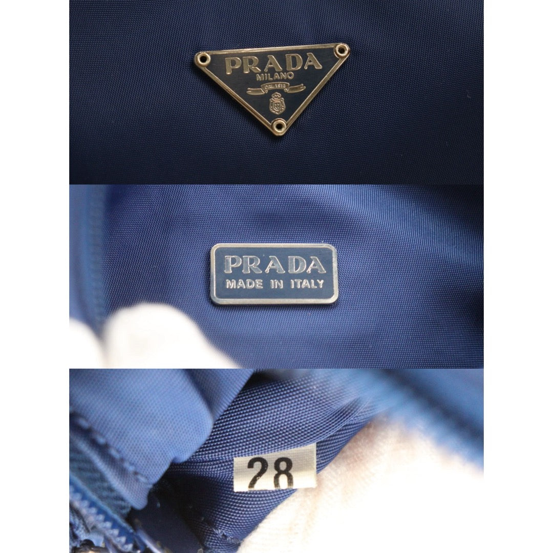 Good ( Rank AB)｜ PRADA Nylon HOBO HandBag Blue｜H25111201