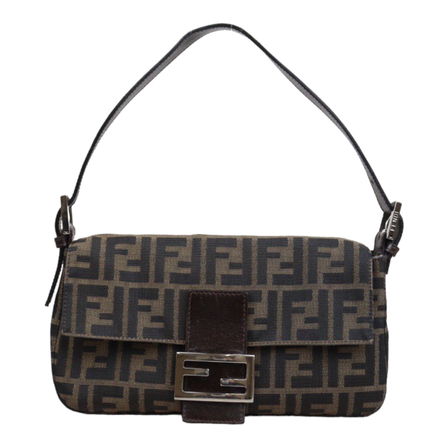 Rank AB ｜ FENDI Zucca Mamma Baguette Shoulder Bag ｜23122120