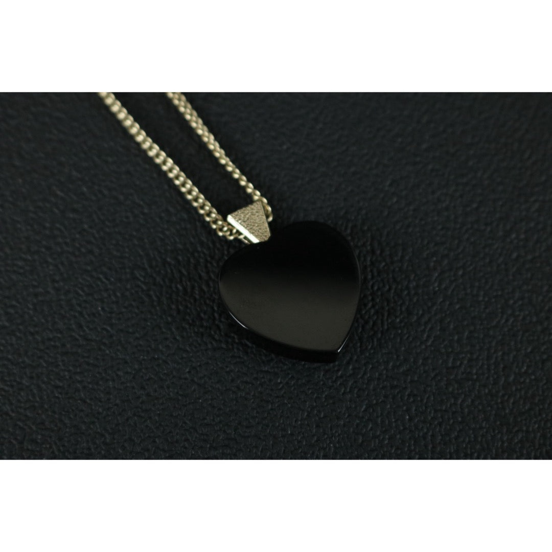 Very Good ( Rank A)｜ CHANEL Coco Mark D21S Heart Acrylic Rhinestone  Necklace｜S25111102