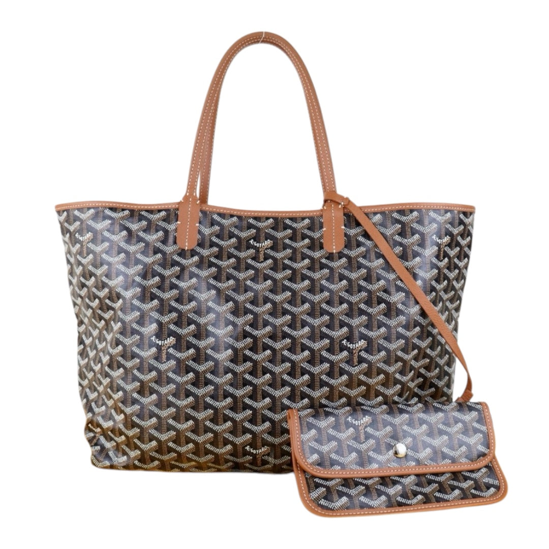Very Good ( Rank A)｜ Goyard Saint-Louis PM Tote Bag Brown｜H25011102