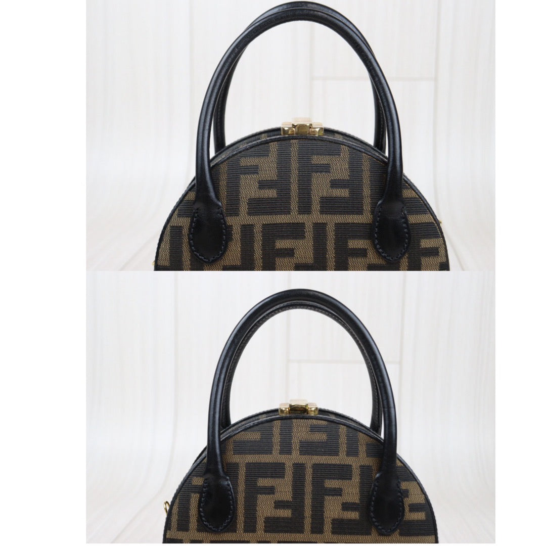 Rank A ｜ FENDI Zucca Mini HandBag ｜23122405