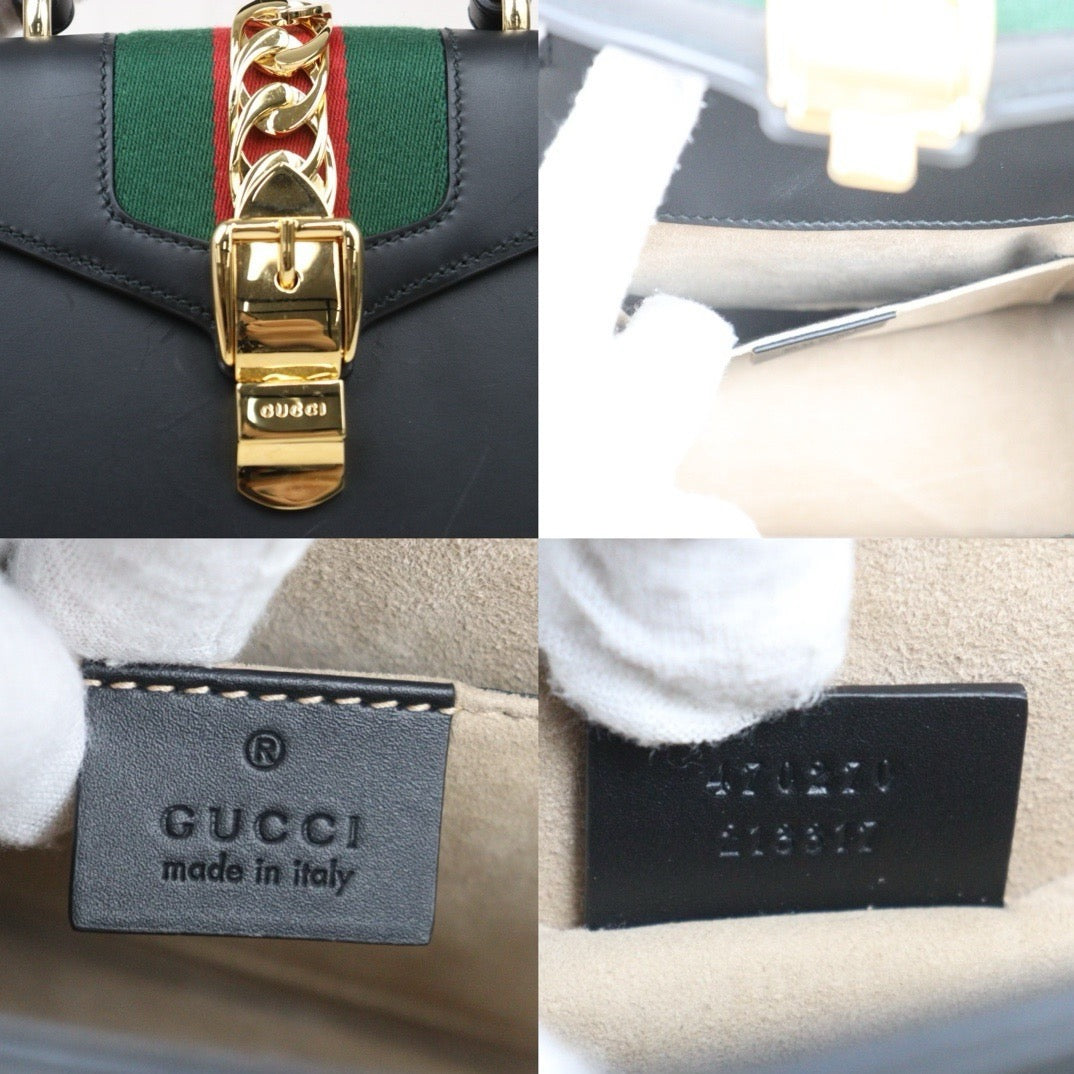 Very Good ( Rank A) ｜GUCCI  Sylvie Hand Bag With Two Shoulder Strap｜P24092411