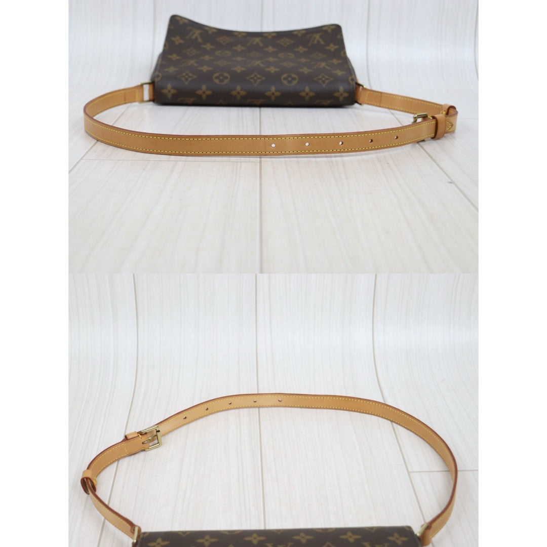 Include Entrupy Certificate of Authenticity｜Good ( Rank AB)｜ Louis Vuitton Monogram Musette Tango Shoulder Bag｜26011414