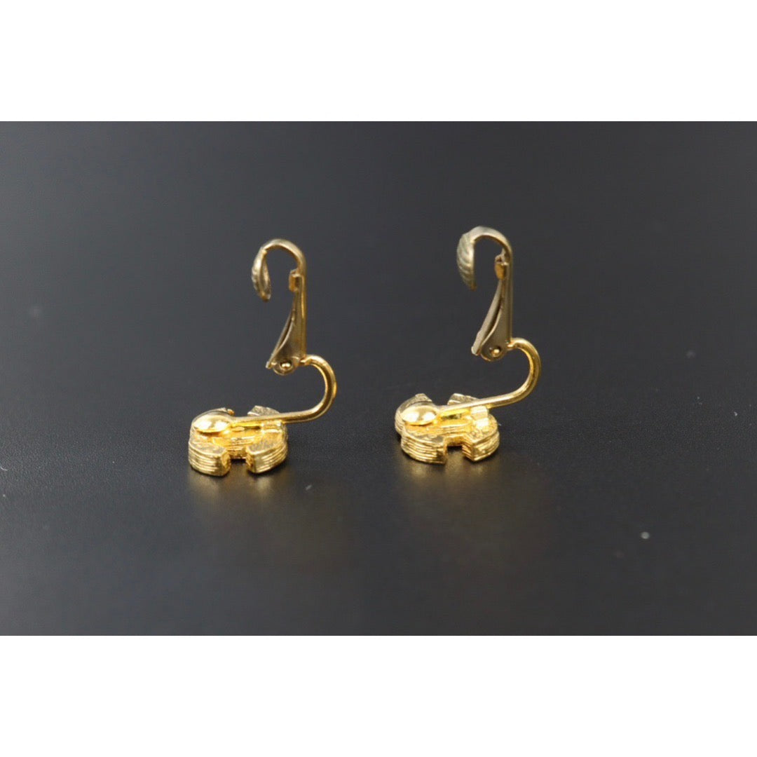 Good ( Rank AB)｜CHANEL COCO Mark Diamond Vintage Earrings ｜24042515