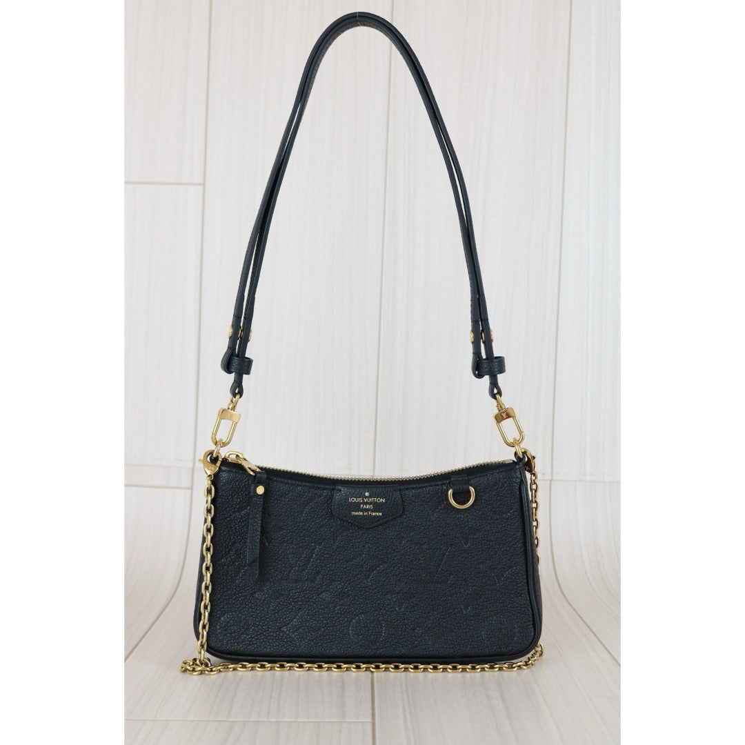 Very Good ( Rank A)｜ LV Monogram Calf Skin easy pouch Black ShoulderBag｜B25011006