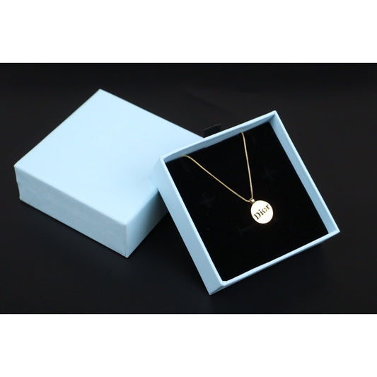 Very Good ( Rank A) ｜ Dior CD Necklace Gold Plated ｜V24030757