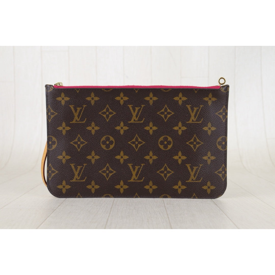 Include Entrupy Certificate of Authenticity｜Good ( Rank AB)｜Louis Vuitton Monogram Neverful MM ShoulderBag With Pouch｜S26053005
