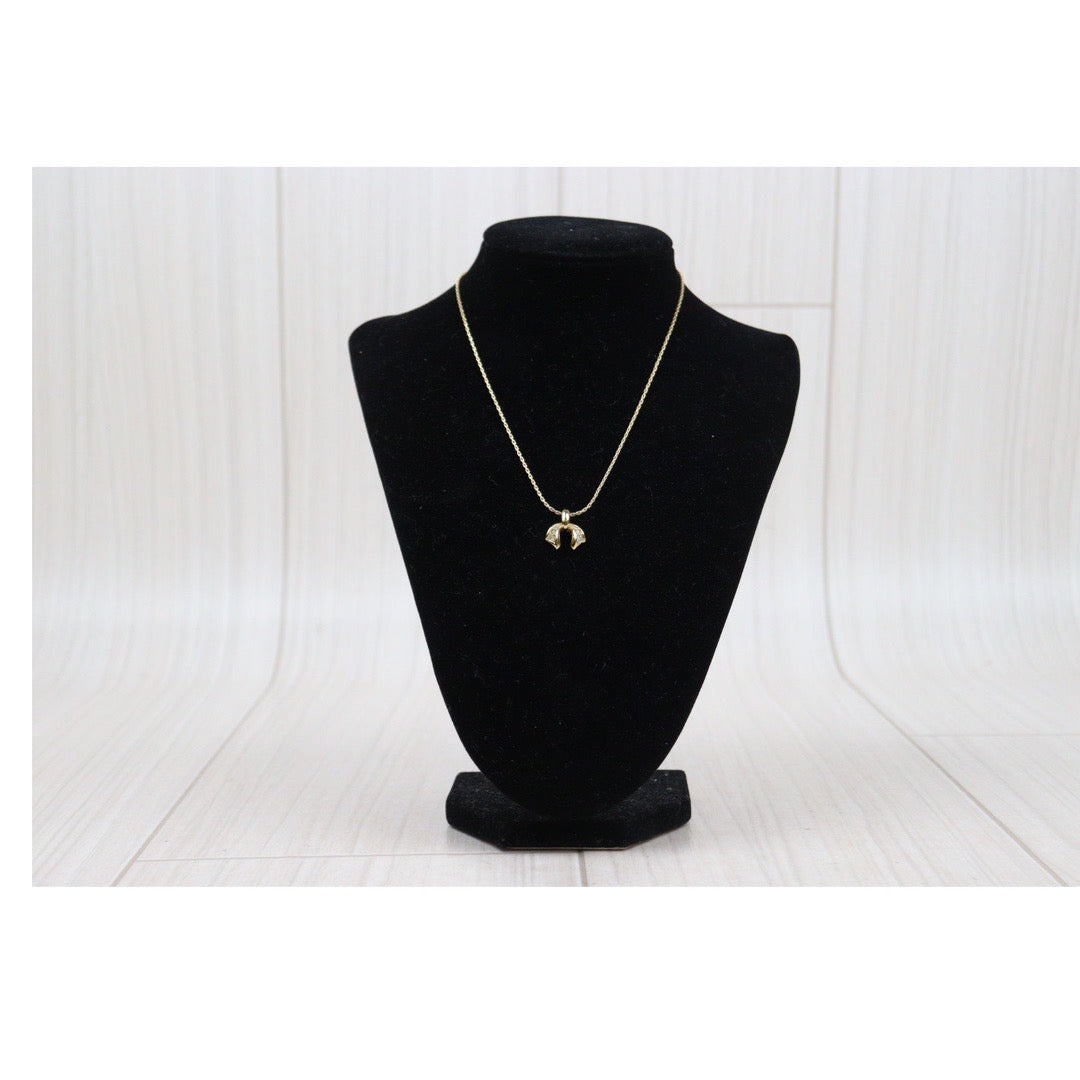 Rank A ｜ Dior CD Rhinestone Necklace ｜Q24040425