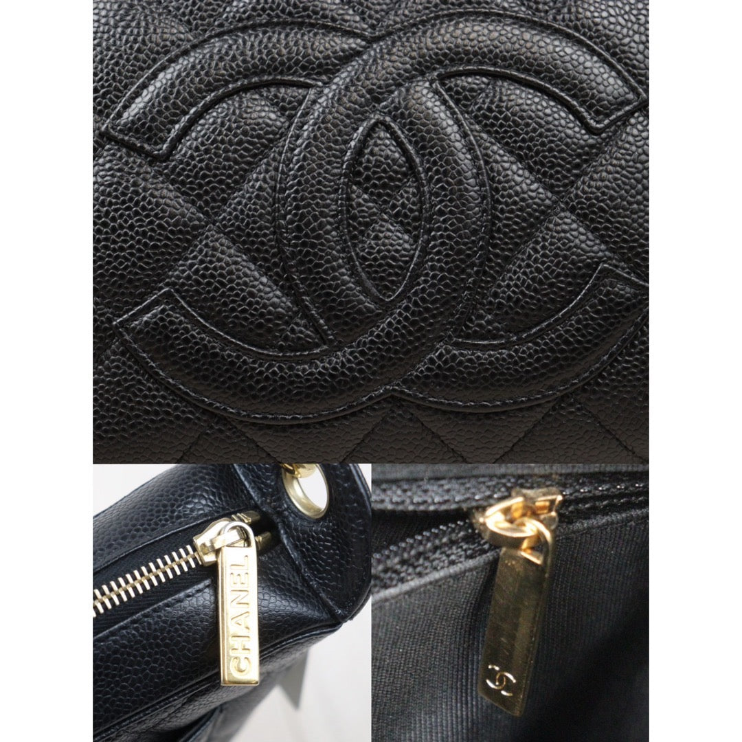 Rank AB ｜ CHANEL Half Moon Shoulder Bag Black Made In 2003-2004Year  ｜S24051805