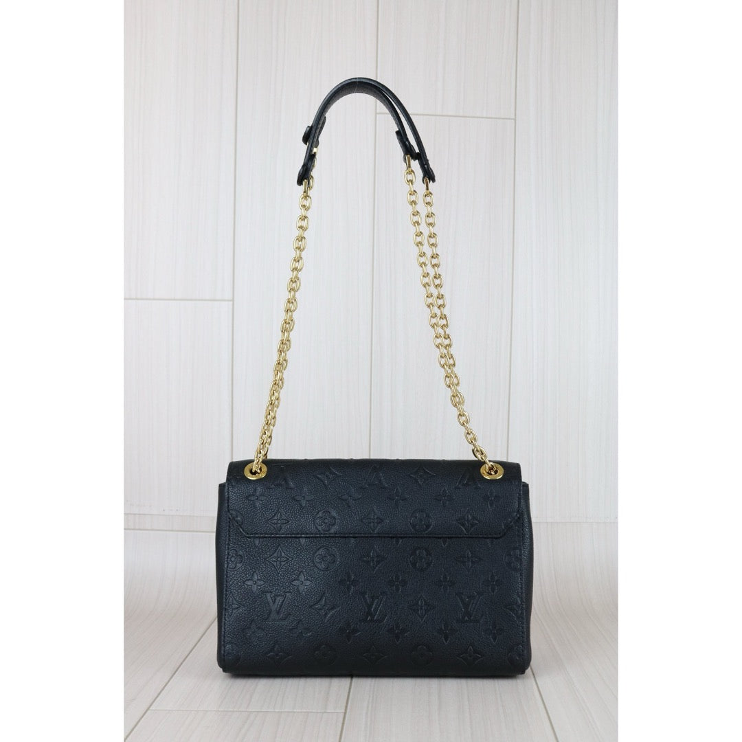 Very Good ( Rank A) ｜ LV Monogram Vavin  Leather Shoulder Bag Black IC Chips Model ｜S25060312