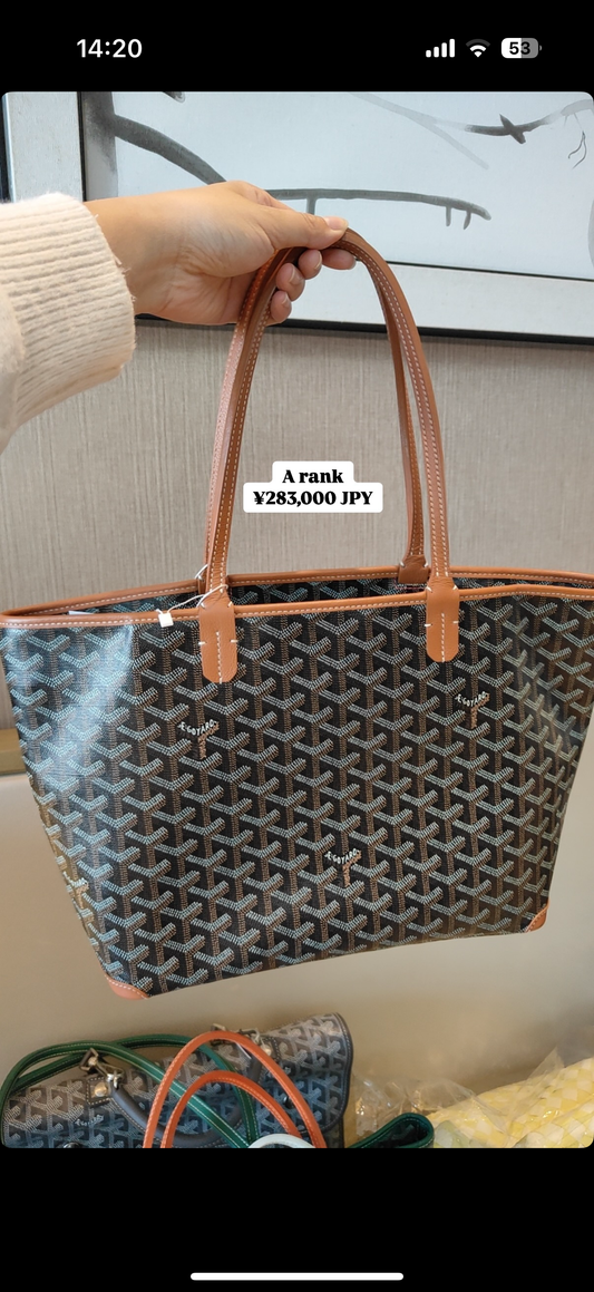 deposit｜Goyard Tote Bag Brown