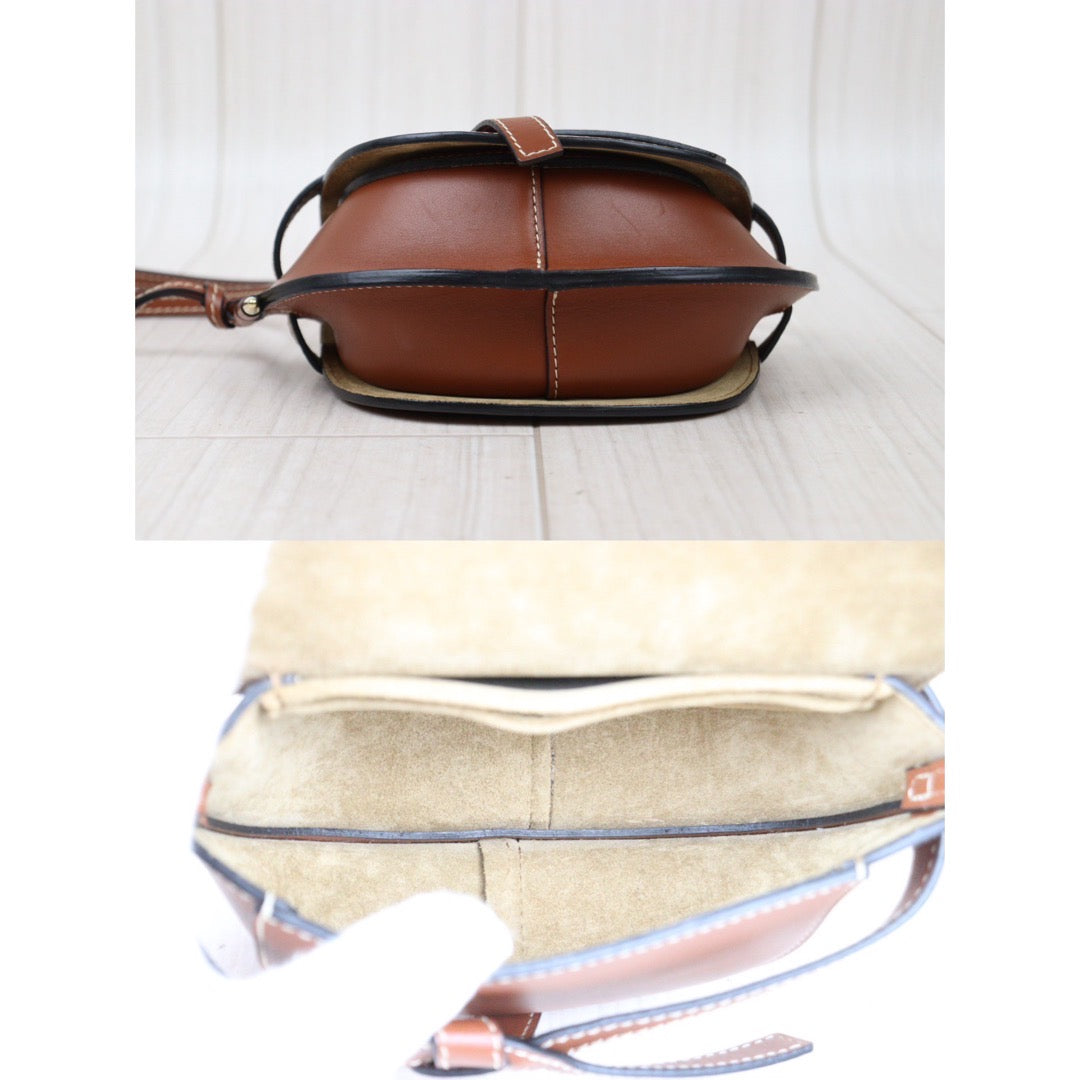 Very Good ( Rank A) ｜ Loewe Gate mini Shoulder Bag Caramel｜P24051325