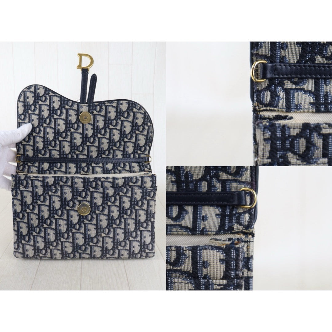 Include Entrupy Certificate of Authenticity｜Good ( Rank AB)｜   Dior Trotter WOC Chain Shoulder Bag ｜S26051302