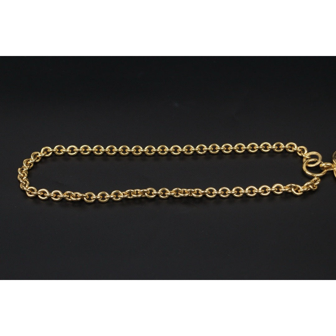 Very Good ( Rank A) ｜  CHANEL Vintage Coco Mark Gold Necklace ｜24112105