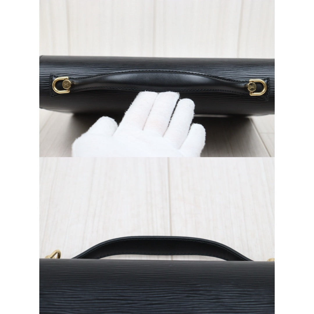 Very Good ( Rank A)｜ LV Epi Monceau28 Black Shoulder Bag ｜25120804
