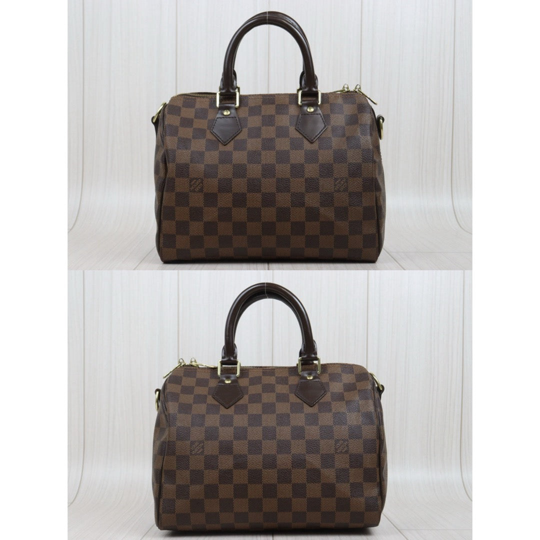 Good ( Rank AB)｜ LV Damier Speedy 25 Hand Bag With Shoulder Strap｜S25101804