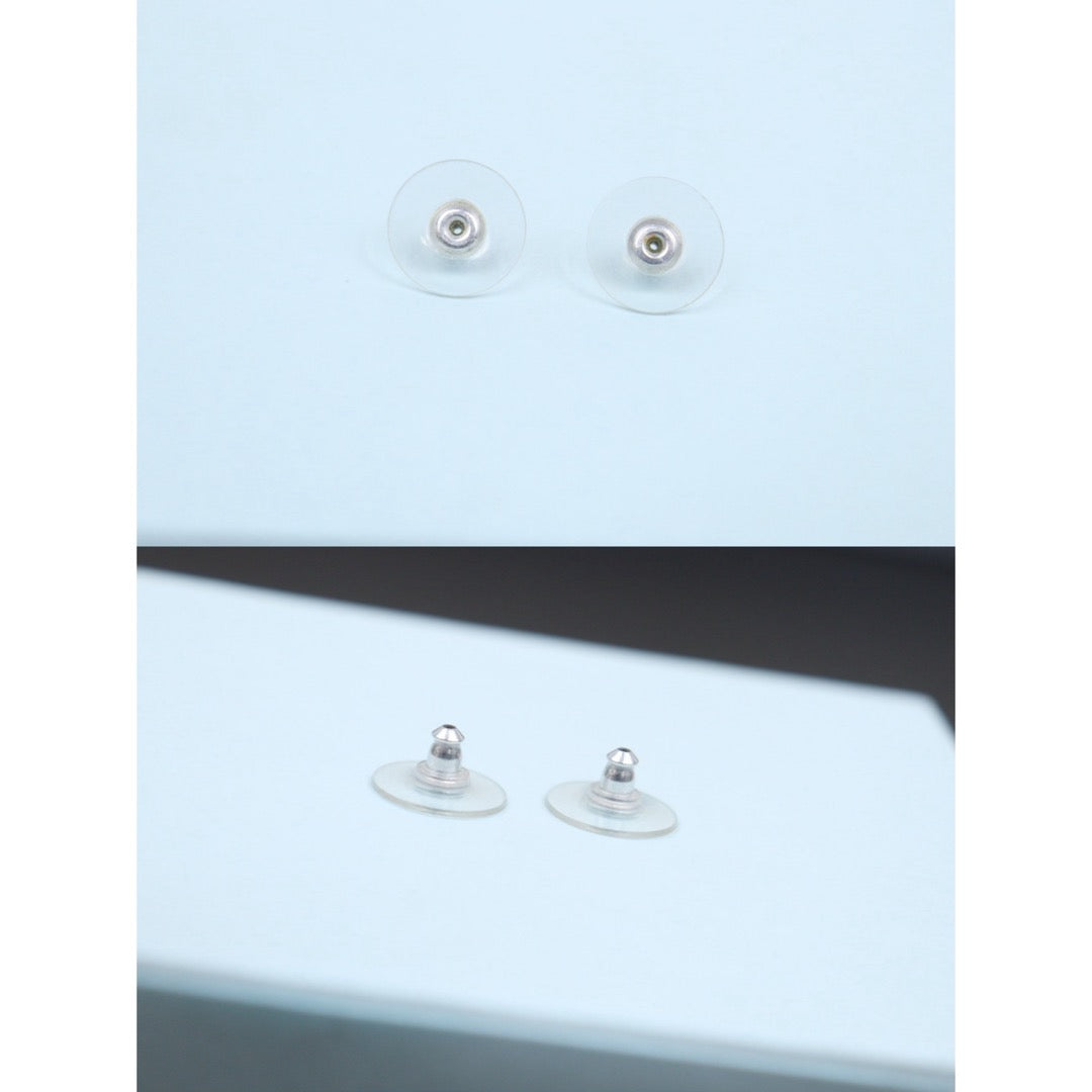 Very Good ( Rank A)｜ CHANEL Coco Mark Earrings Silver｜V25100719