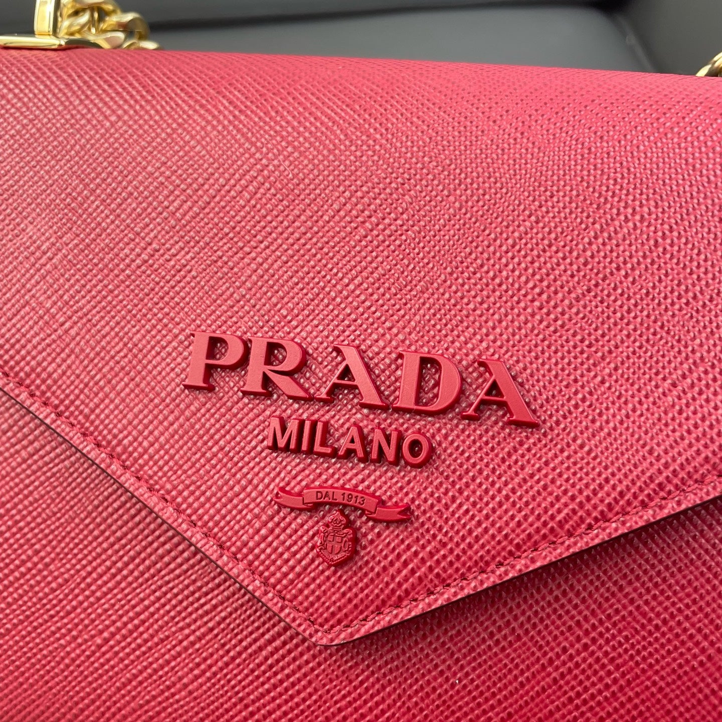 First installment 1/3｜ PRADA Shoulder Bag Red